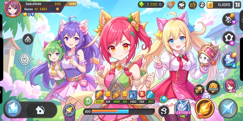 gamerp - Ragam karakter unik untuk eksplorasi dan pengembangan.